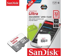 Atminties kortelė SanDisk Ultra Micro SDHC 32GB Android 120MB/s A1 UHS-I + Adapteris