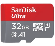 Atminties kortelė SanDisk Ultra Micro SDHC 32GB Android 120MB/s A1 UHS-I + Adapteris