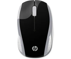Hewlett Packard (HP) HP belaidė pelė 200 USB-A 3 mygtukai Sidabrinis/Juodas
