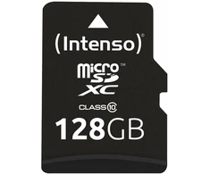 Intenso SD MicroSD atminties kortelė 128GB SDXC Class10