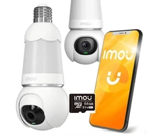 IP kamera Imou Bulb Cam 5MP su 64GB atminties kortele