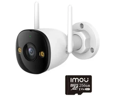 IP kamera Imou bullet 3 5MP Wi-Fi IR30 su 256GB atminties kortele