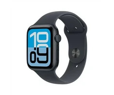 Išmanusis laikrodis Apple Watch SE 3 GPS + Cellular 44mm Midnight aliuminio korpusas su Midnight sportine apyranke - M/L