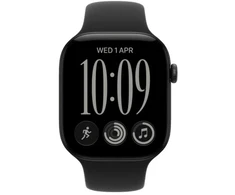 Išmanusis laikrodis Apple Watch Series 12 (aliuminis, 42 mm, sportinė apyrankė, Juodas S/M)