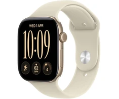 Išmanusis laikrodis Apple Watch Series 12 46mm Light Gold/Sand Band M/L (MJEP4ET/A)