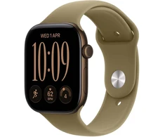 Išmanusis laikrodis Apple Watch Series 12 46mm Dark Bronze/Olive Band M/L (MJEU4ET/A)