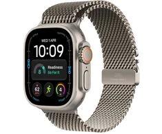 Išmanusis laikrodis Apple Watch Ultra 4 Cellular 49mm Natural Titanium Milanese M (MJA94ET/A)