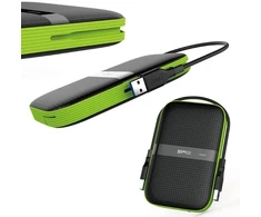 Išorinis kietasis diskas HDD Silicon Power Armor A60 1TB Juodas-Žalias (SP010TBPHDA60S3K)
