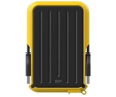 Išorinis kietasis diskas HDD Silicon Power Armor A66 2TB Juodas-yellow (SP020TBPHD66SS3Y)