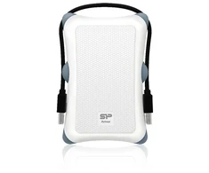 Išorinis kietasis diskas HDD Silicon Power Armor A30 1TB Baltas (SP010TBPHDA30S3W)