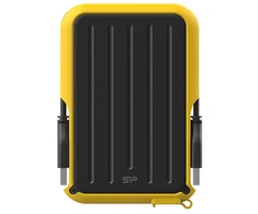 Išorinis kietasis diskas HDD Silicon Power Armor A66 4TB Juodas-yellow (SP040TBPHD66LS3Y)