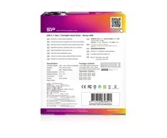 Išorinis kietasis diskas HDD Silicon Power Armor A60 5TB Juodas-Žalias (SP050TBPHDA60S3K)