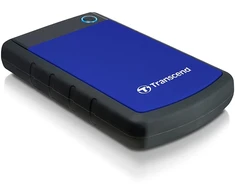 Išorinis kietasis diskas HDD Transcend 25H3B 2TB Juodas-mėlynas (TS2TSJ25H3B)