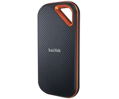 Išorinis kietasis diskas SSD SanDisk Extreme PRO Portable V2 4TB Juodas-Oranžinis (SDSSDE81-4T00-G25)