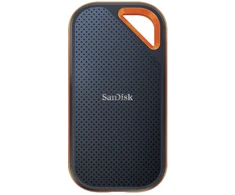 Išorinis kietasis diskas SSD SanDisk Extreme PRO Portable V2 4TB Juodas-Oranžinis (SDSSDE81-4T00-G25)