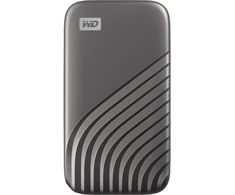 Išorinis kietasis diskas SSD Western Digital My Passport 2TB Pilkas (WDBAGF0020BGY-WESN)