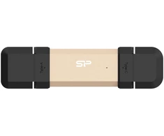 Išorinis SSD diskas Silicon Power DS72 1TB Gold (SP001TBUC3S72VPG)