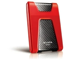Kietasis diskas ADATA DashDrive Durable HD650 1TB 2.5'' USB3.0 Raudona