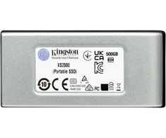 Kietasis diskas Dysk zewnętrzny SSD Kingston XS2000 4TB Juodai-sidabrinė (SXS2000/4000G)