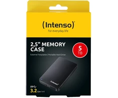 Kietasis diskas Intenso 6.3cm (2,5") 5TB 3.0 MemoryCase Juodas