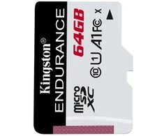 Kingston MicroSD atminties kortelė 64GB Endurance 95/30MB/s C10 A1 UHS-I