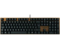 Klaviatūra CHERRY KC 200 MX MX2A Silent Raudona - Juodas