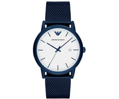 Laikrodis ARMANI AR11025. Kwarcowy, Kolor balta. Mężczyzna.
