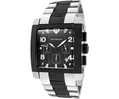 Laikrodis ARMANI AR5842. Kwarcowy, Kolor juoda. Mężczyzna.