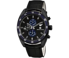 Laikrodis ARMANI AR5916. Kwarcowy, Kolor juoda. Mężczyzna.