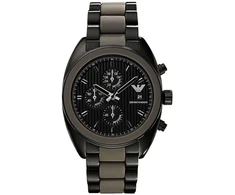 Laikrodis ARMANI AR5953. Kwarcowy, Kolor juoda. Mężczyzna.