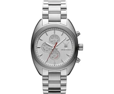 Laikrodis ARMANI AR5958. Kwarcowy, Kolor sidabrinė. Mężczyzna.