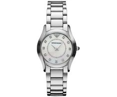 Laikrodis ARMANI AR3168. Kwarcowy, Kolor balta. Kobieta.