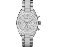 Laikrodis ARMANI AR5940. Kwarcowy, Kolor balta. Kobieta.