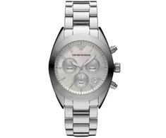Laikrodis ARMANI AR5960. Kwarcowy, Kolor sidabrinė. Kobieta.