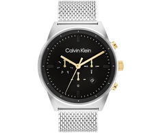 Laikrodis CALVIN KLEIN 25200296. Kwarcowy, Kolor juoda. Mężczyzna.