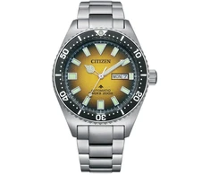 Laikrodis CITIZEN NY0120-52X. Automatyczny, Kolor geltona. Mężczyzna.