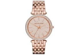 Laikrodis MICHAEL KORS MK3439. Kwarcowy, Kolor rožinė. Kobieta.