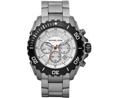 Laikrodis MICHAEL KORS MK8230. Kwarcowy, Kolor sidabrinė. Mężczyzna.