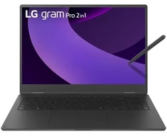 Nešiojamas kompiuteris LG gram Pro 16 2in1 jutiklinis kompiuteris Core Ultra 7 255H 16GB/1TB SSD Windows 11 16T90TP-K.AA78G