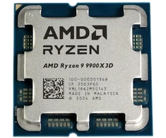 Procesorius AMD Ryzen 9 9900X3D procesoriaus lustų plokštelė