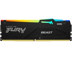 RAM Atmiņa Kingston Fury Beast RGB, DDR5, 16 GB, 5600MHz, CL36 (KF556C36BBEA-16)