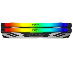 RAM Atmiņa Kingston Fury Renegade RGB, DDR5, 96 GB, 6400MHz, CL32 (KF564C32RSAK2-96)