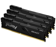 RAM Atmintis Kingston Fury Beast, DDR4, 64 GB, 3600MHz, CL18 (KF436C18BBK4/64)
