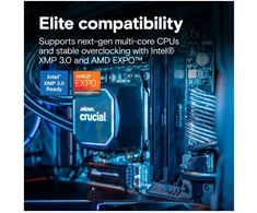 RAM Crucial Atmintis DDR5 Pro OC 32/6400(2*16GB) CL32