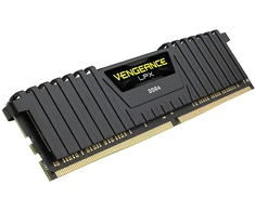 RAM DDR4 32GB PC 2666 CL16 CORSAIR KIT (4x8GB) Vengeance Juodas mažmeninė pakuotė