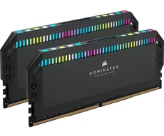 RAM DDR5 64GB PC 6600 CL32 CORSAIR KIT (2x32GB) DOMINATOR P RGB komplektas mažmeninei prekybai