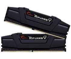 RAM G.Skill DIMM 32 GB DDR4-3200 (2x 16 GB) Dual-Kit (Juodas, F4-3200C16D-32GVK, Ripjaws V, INTEL XMP)