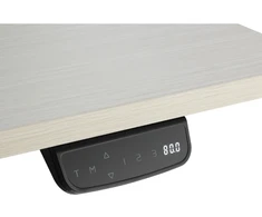 Rašomasis stalas Equip Equip ERGO elektrinis stalviršio rėmas be pakopų baltas DualMoto