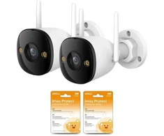 Rinkinys 2 IP kamerų Imou bullet 3 5MP su Imou Protect debesimis