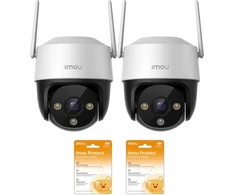 Rinkinys 2 IP kamerų Imou Cruiser 2C 5MP su Imou Protect debesimis